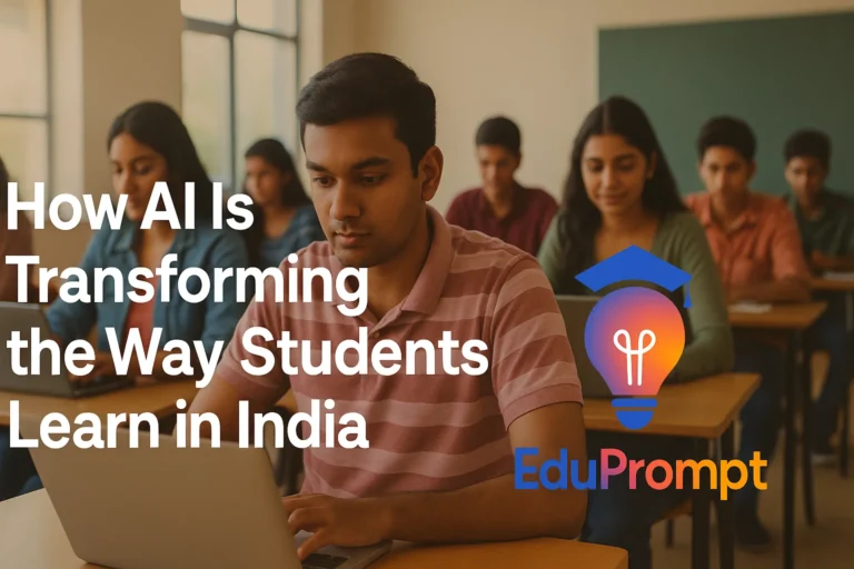 How AI Is Transforming the Way Students Learn in India